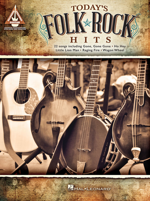 Title details for Today's Folk Rock Hits by Hal Leonard Corp. - Available